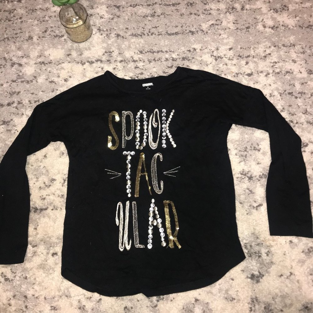 Gymboree Sz 8 Girls Halloween Long Sleeve T Shirt